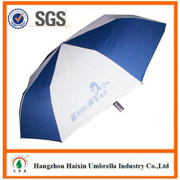 Cheap Prices!! Factory Supply 2 folding golf umbrella with Crooked Handle